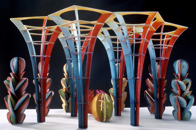 model for tweed garden sculpture mary ann unger