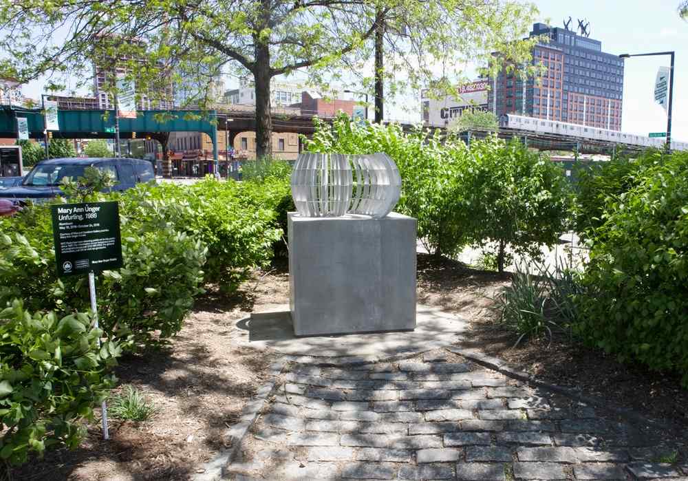 Mary Ann Unger Unfurling NYC Parks, PS 1 Greenstreet