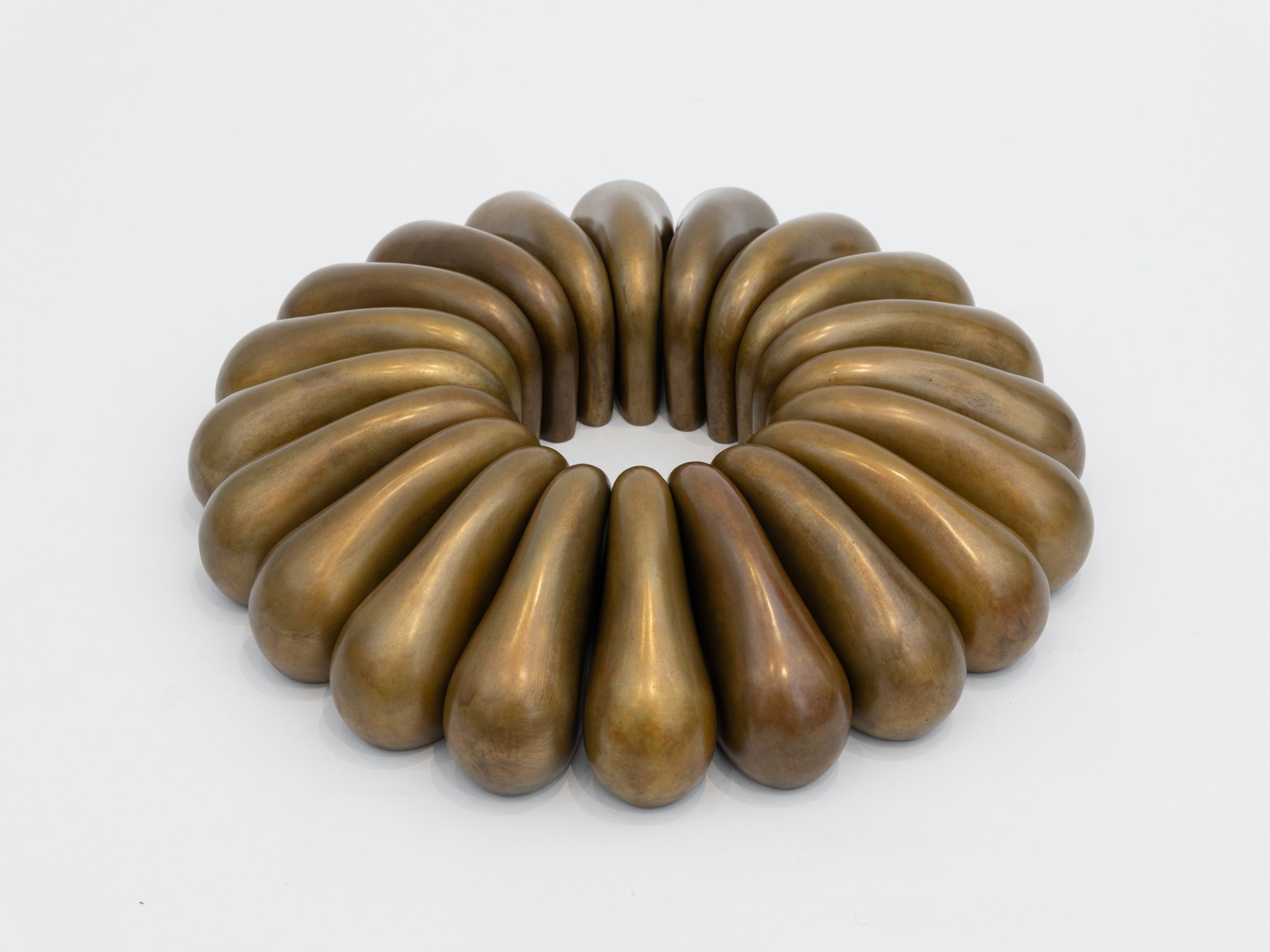 Bronze Well Sculpture Mary Ann Unger