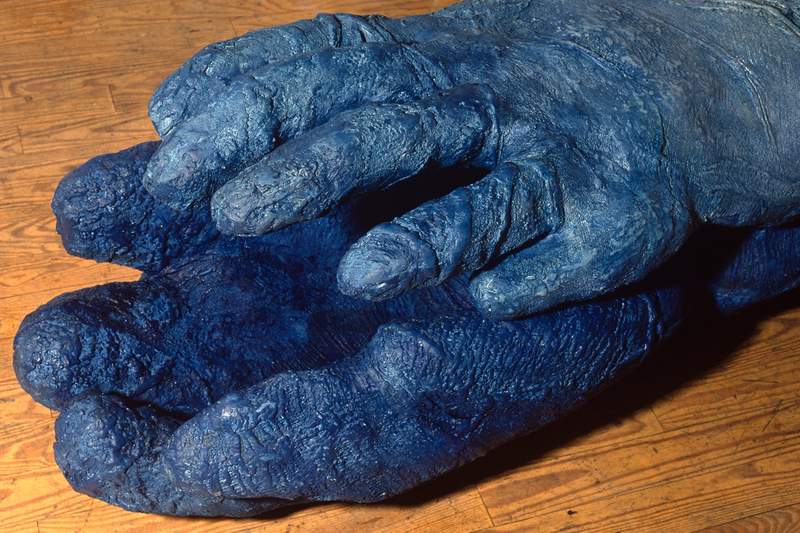 hands of mary sculpture mary ann unger