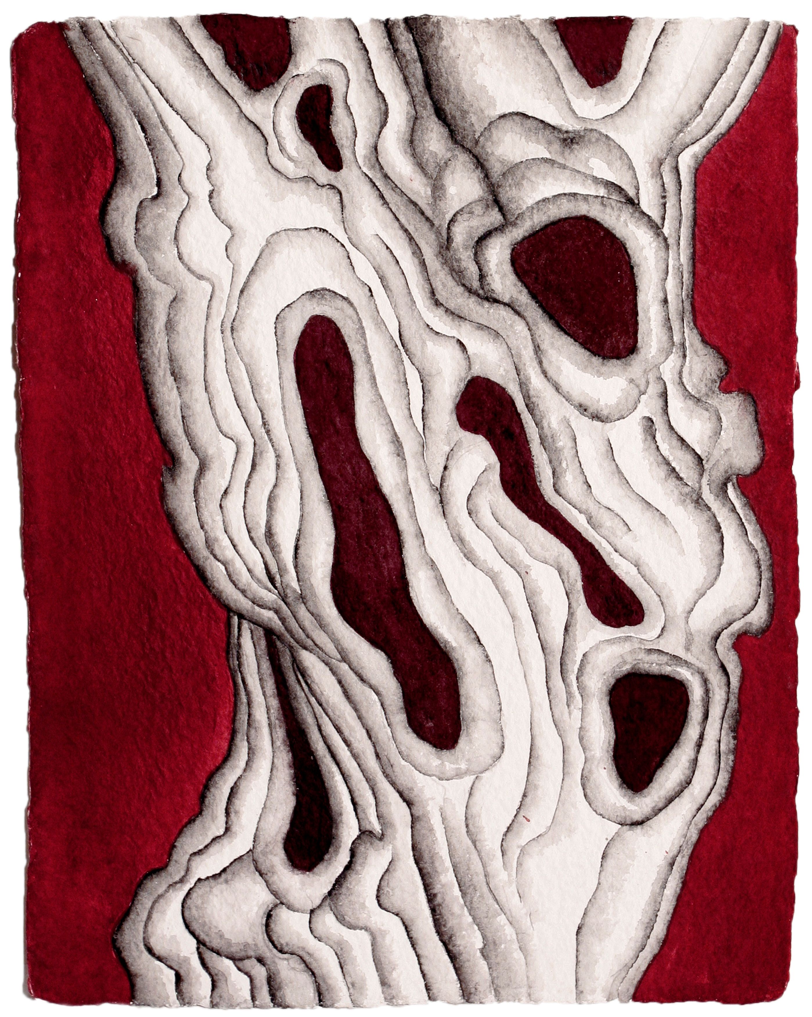 old apple i watercolor mary ann unger