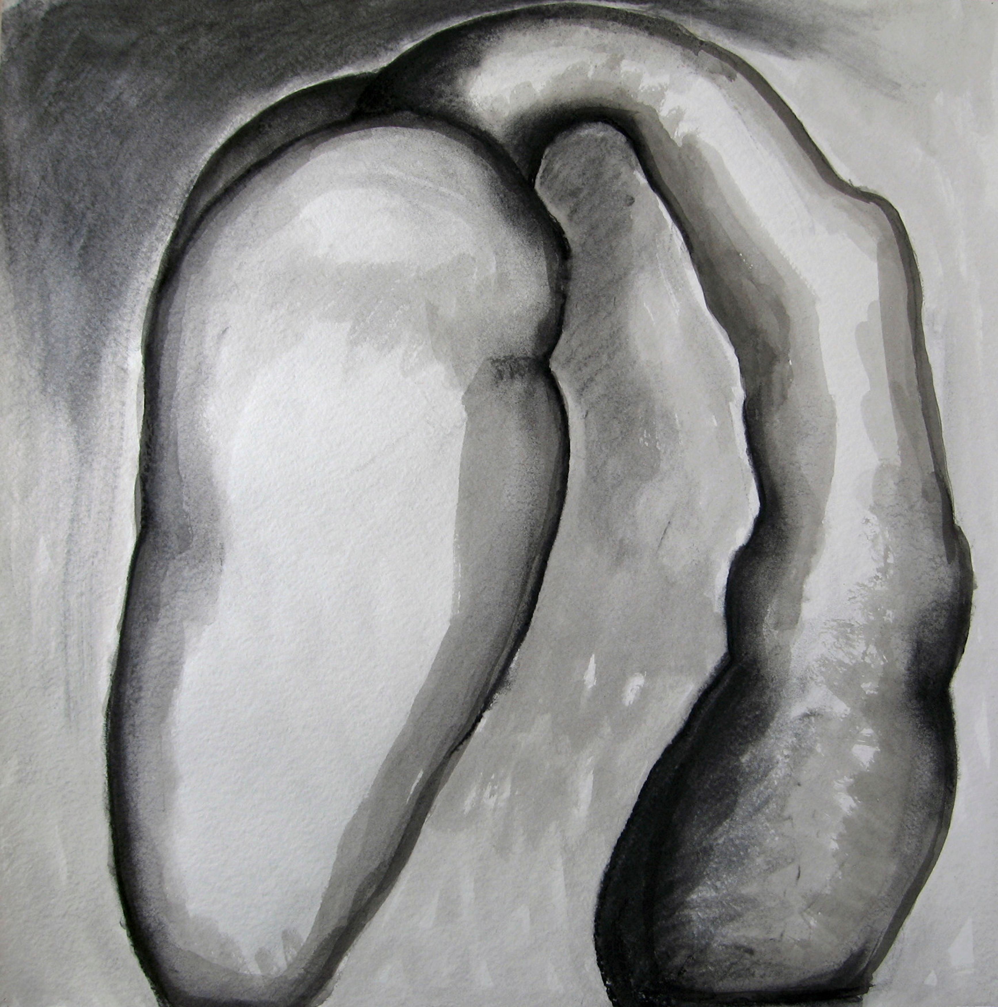 seed pod watercolor mary ann unger