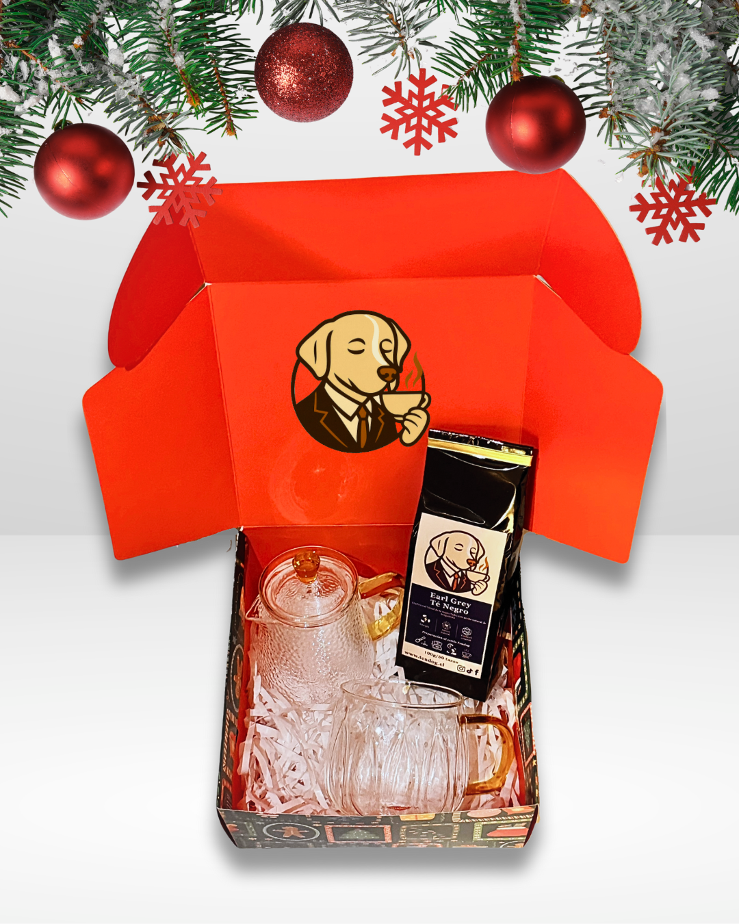 Pack té negro tetera