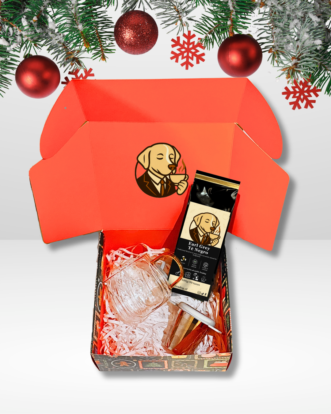 Pack té negro infusor