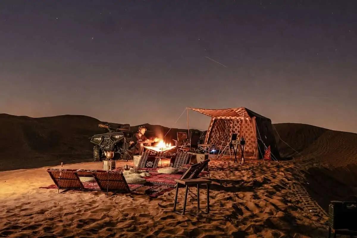 Overnight desert safari in Dubai with stargazing