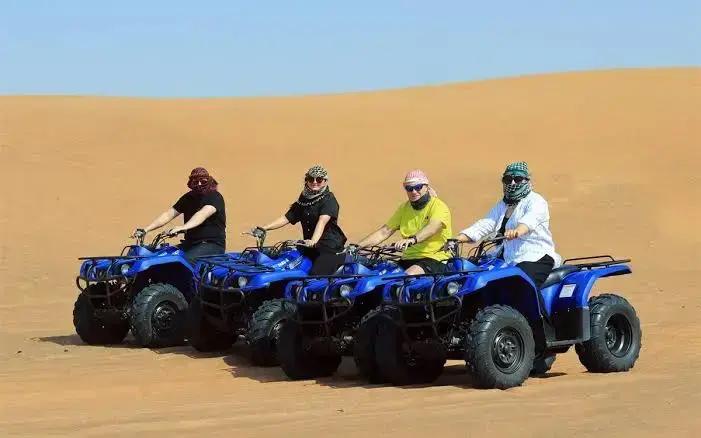 Four Person Shared Quad Rush Action View
