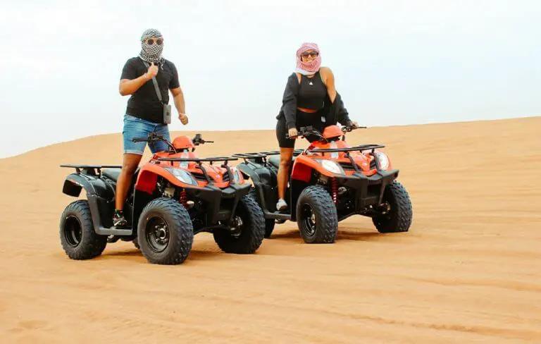 1-hour solo quad bike safari in Dubai