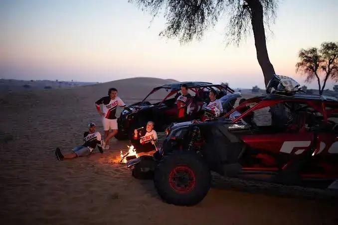 35-Minute Dune Buggy Ride Dubai Desert Sunset View