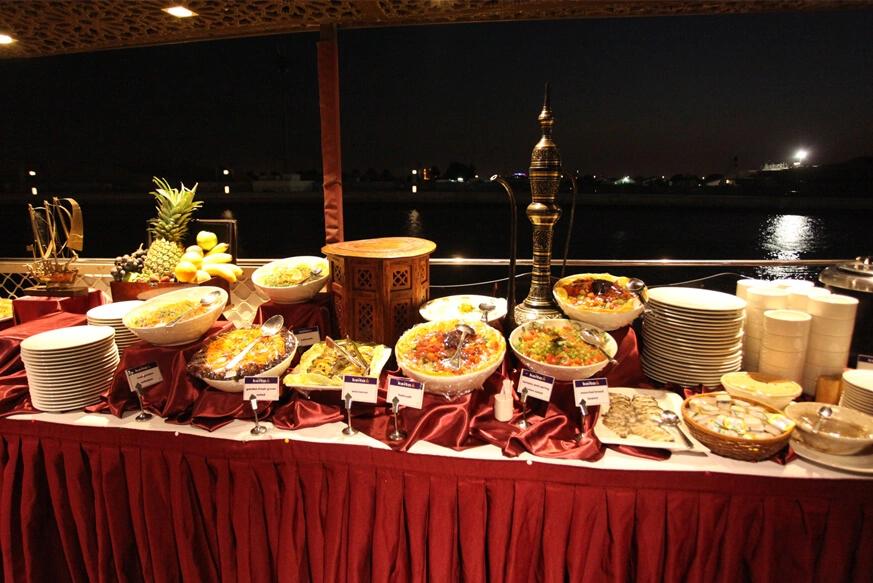 Canal Dinner Cruise & Shows Desert Sunset View