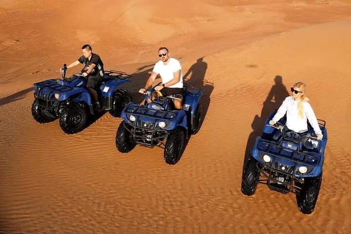 Group quad bike safari experience in Dubai