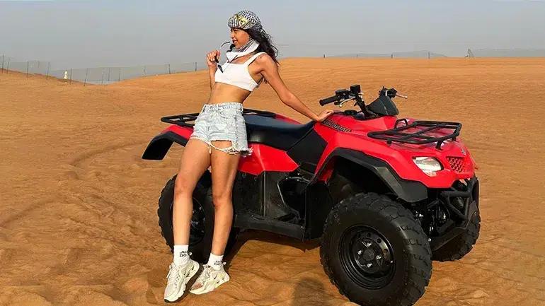 Dubai solo quad bike safari package