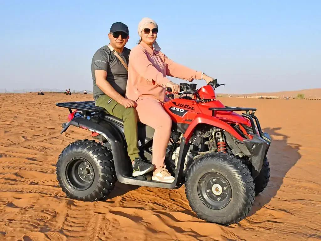 2-hour quad bike safari for two in Dubai