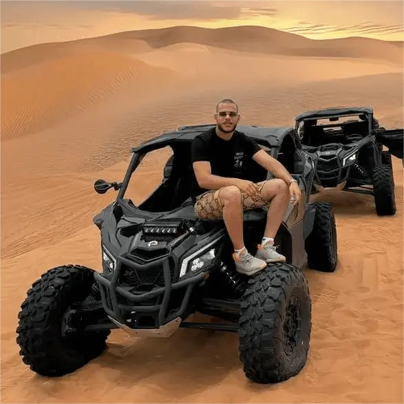 Official Polaris RZR Dune Buggy in Dubai Sands