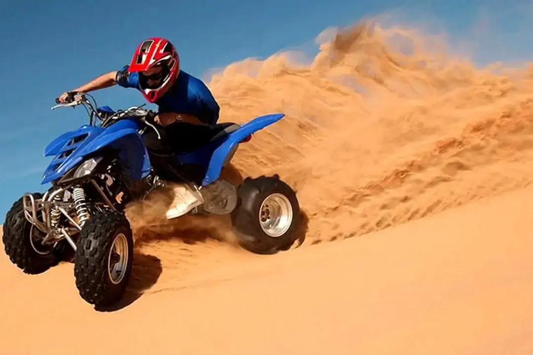 2-hour double quad bike safari in Dubai