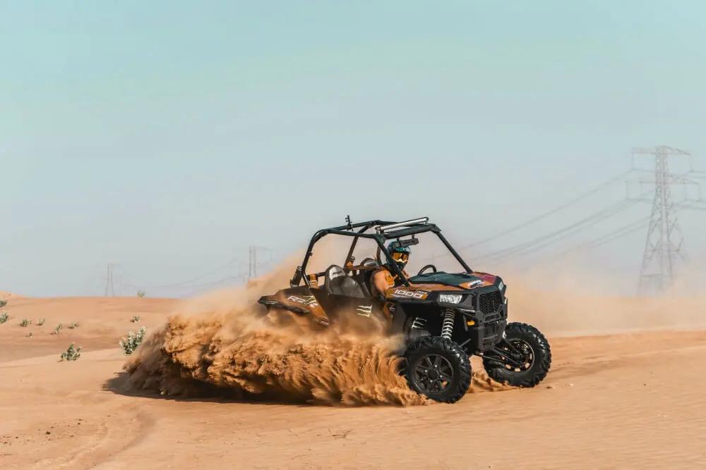 35-minute Dubai dune buggy tour