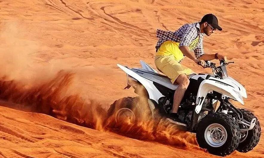 350cc quad bike adventure at Fossil Rock