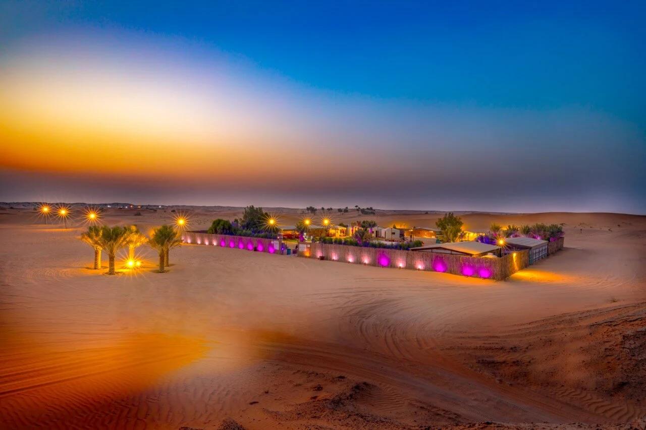 Evening desert safari with BBQ dinner in Dubai