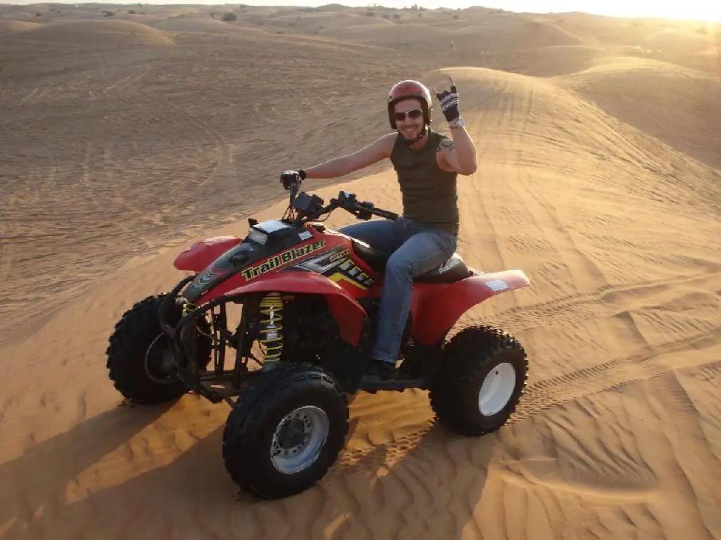 35-Minute Solo Quad Thrill Desert Sunset View