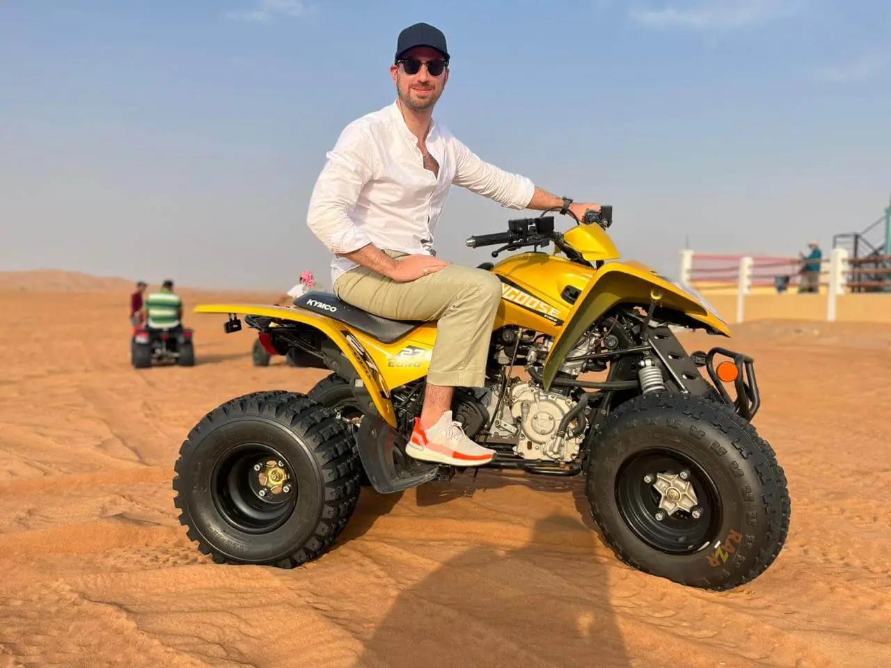 Quad bike safari in Dubai, 2-hour tour