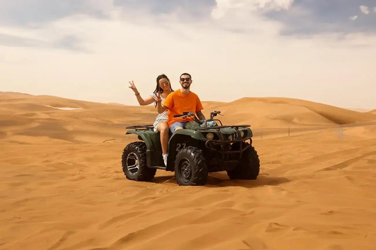 35-minute duo quad bike safari in Dubai