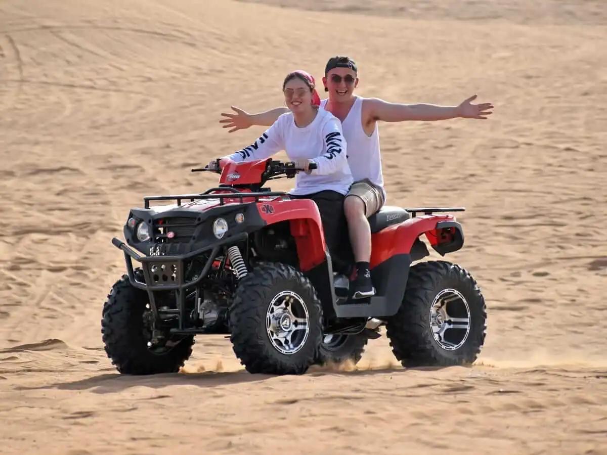 1-hour quad bike safari for groups in Dubai