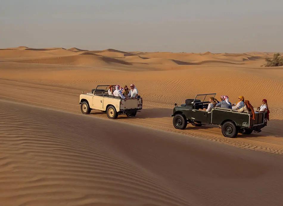 Dubai afternoon desert safari with shared pickup tour
