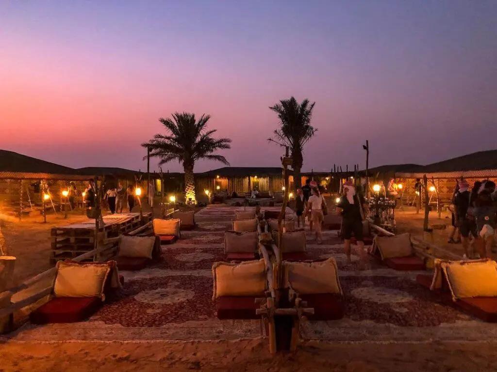 Overnight desert safari experience in Dubai