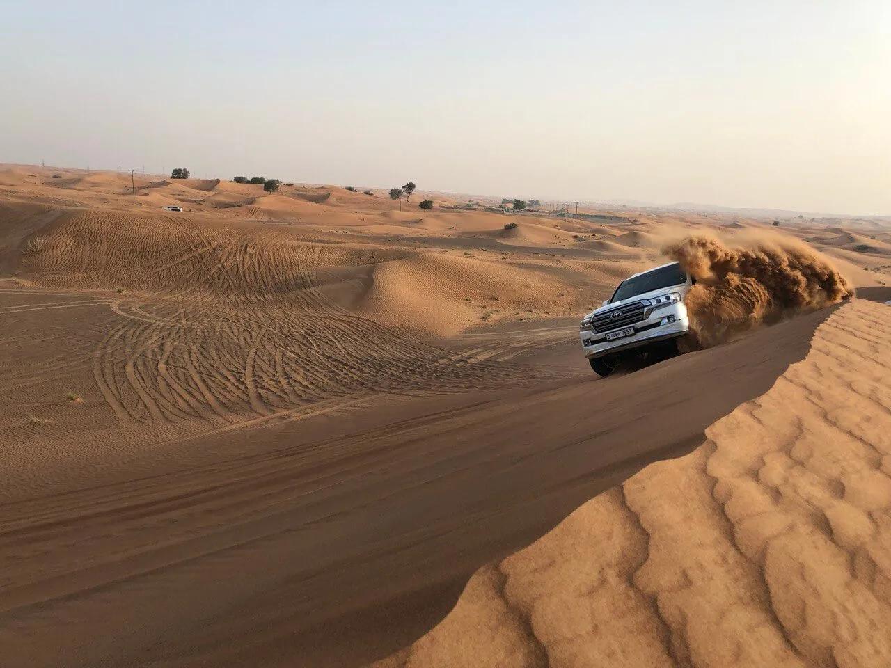 Afternoon desert safari package with shared pickup