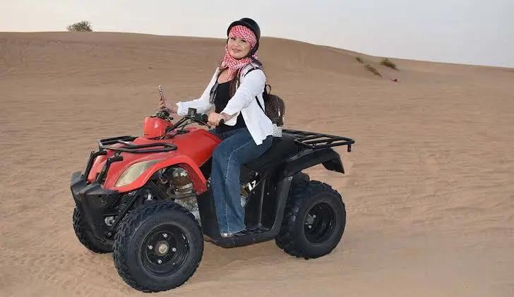 Quad bike safari in Dubai, 1-hour solo tour