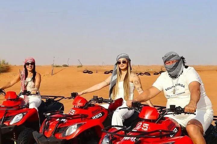 2-hour solo quad bike safari in Dubai