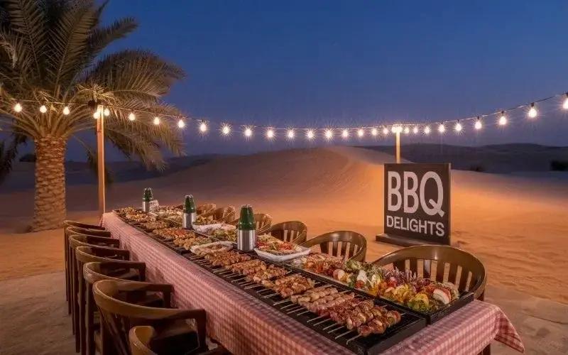 Evening desert safari experience in Dubai