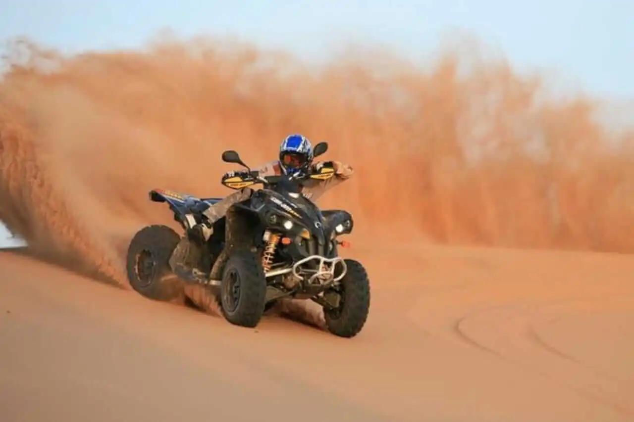 1-hour solo quad bike safari in Dubai