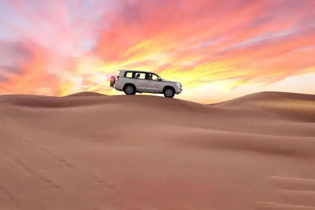 Self-drive desert safari experience in Lahbab