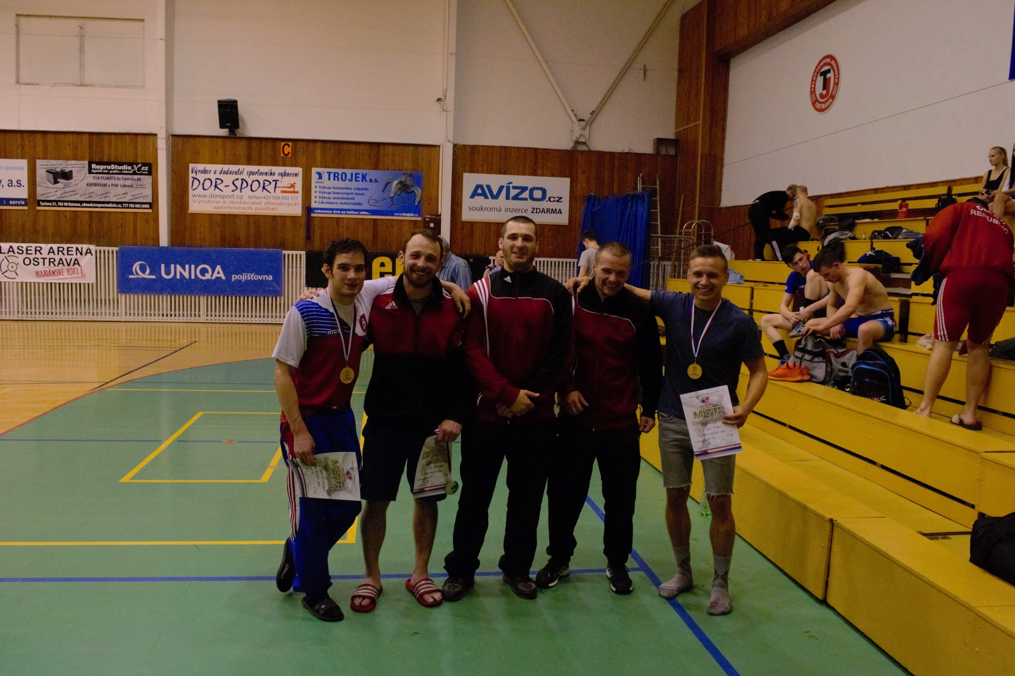 TŘI MEDAILE Z MČR PRO HAVLÍČKOBRODSKÉ ZÁPASNÍKY TJ JISKRA