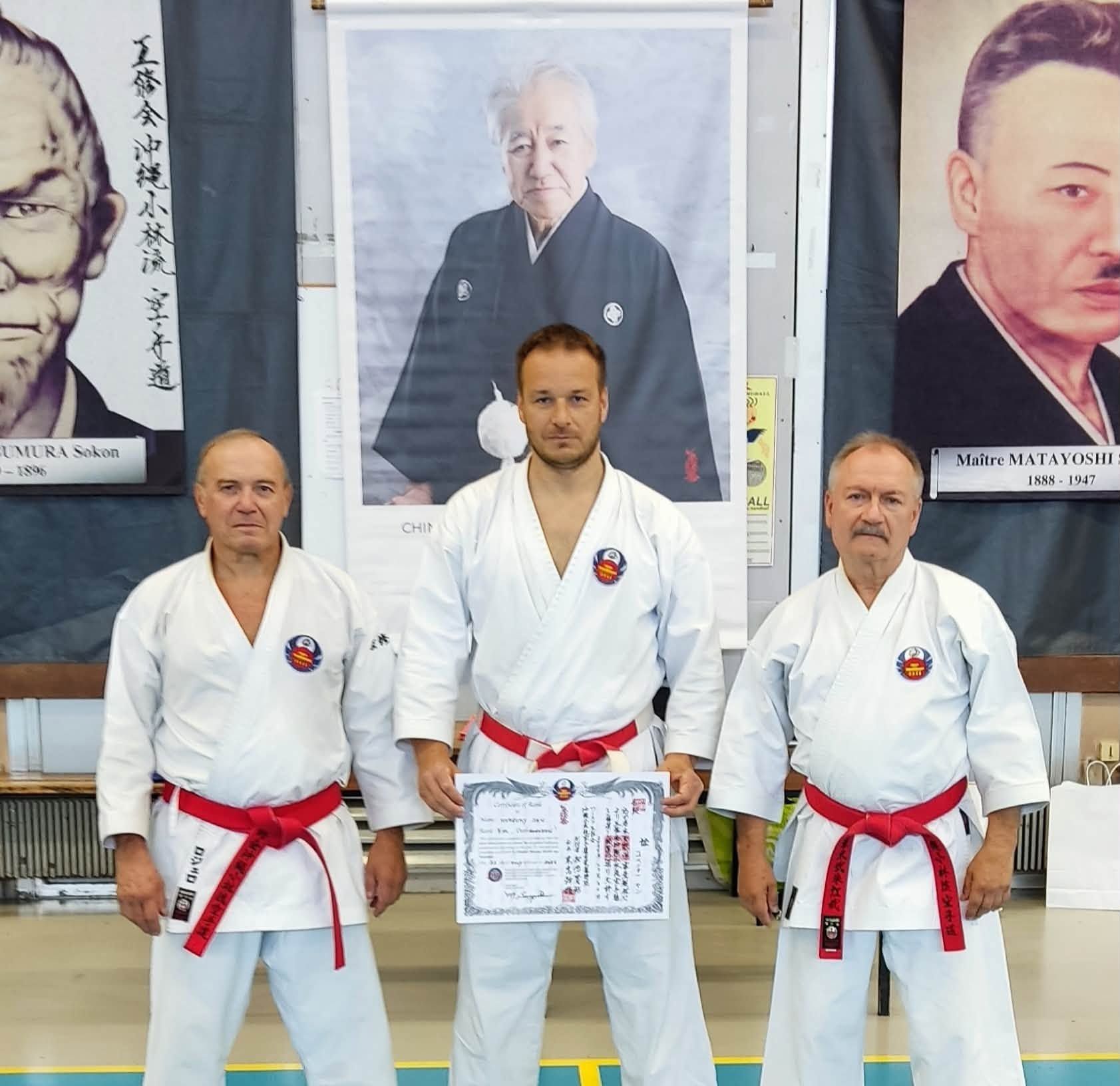 🥋 Karate: Jan Kopecký získal 7. Dan a prestižní titul Kyoshi