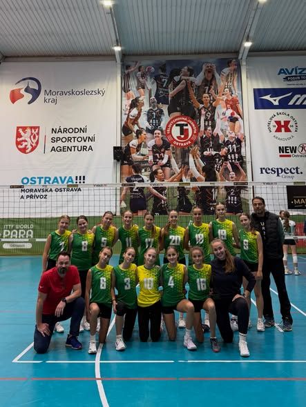 🏐 Volejbal: Volejbalistky U16 sbíraly cenné zkušenosti na Českém poháru v Ostravě