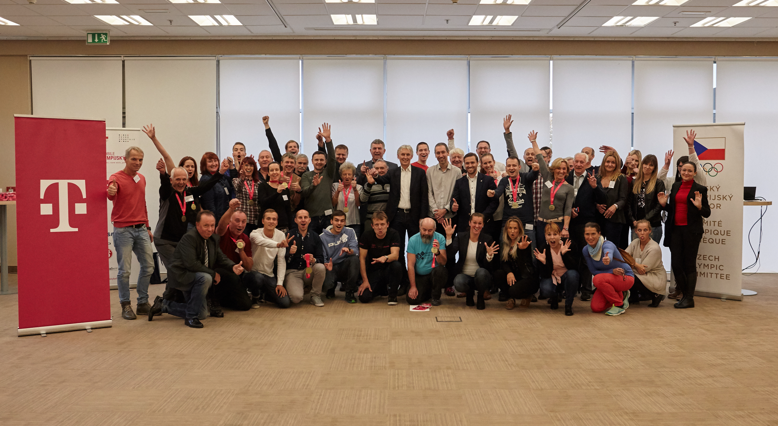 ČOV se setkal s pořadateli T-Mobile Olympijského běhu červen 2017.