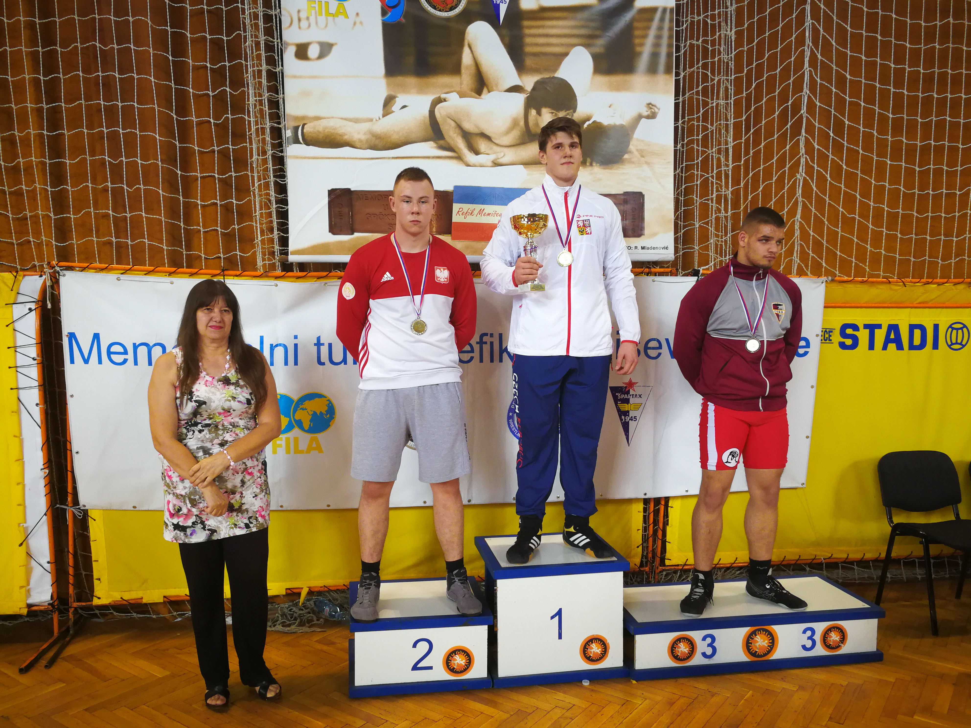 HAVLÍČKOBRODSKÝ ZÁPASNÍK MARCEL ALBINI V SUBOTICI ZLATÝ