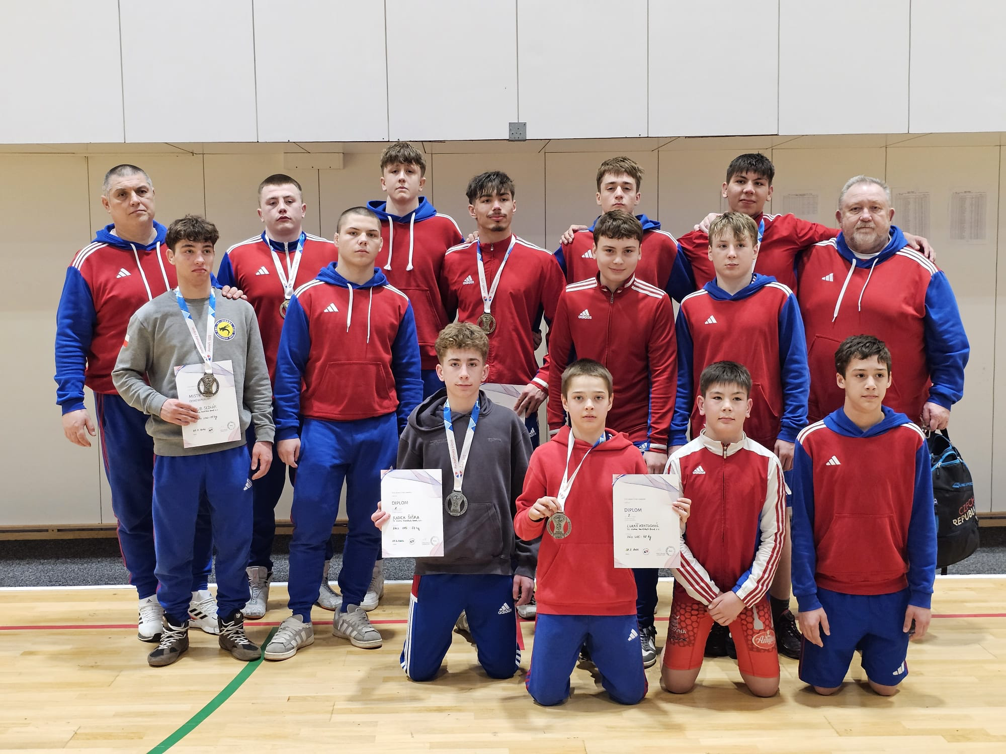 🤼 Zápas: MISTROVSTVÍ ČESKÉ REPUBLIKY - U15, U20 - OSTRAVA