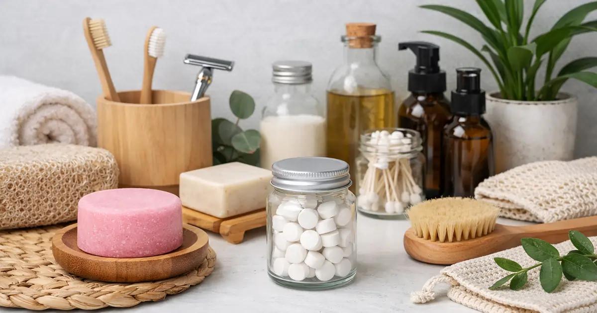 Zero Waste Bathroom eco-friendly swaps