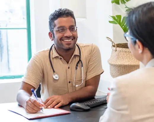 doctor with stethoscope