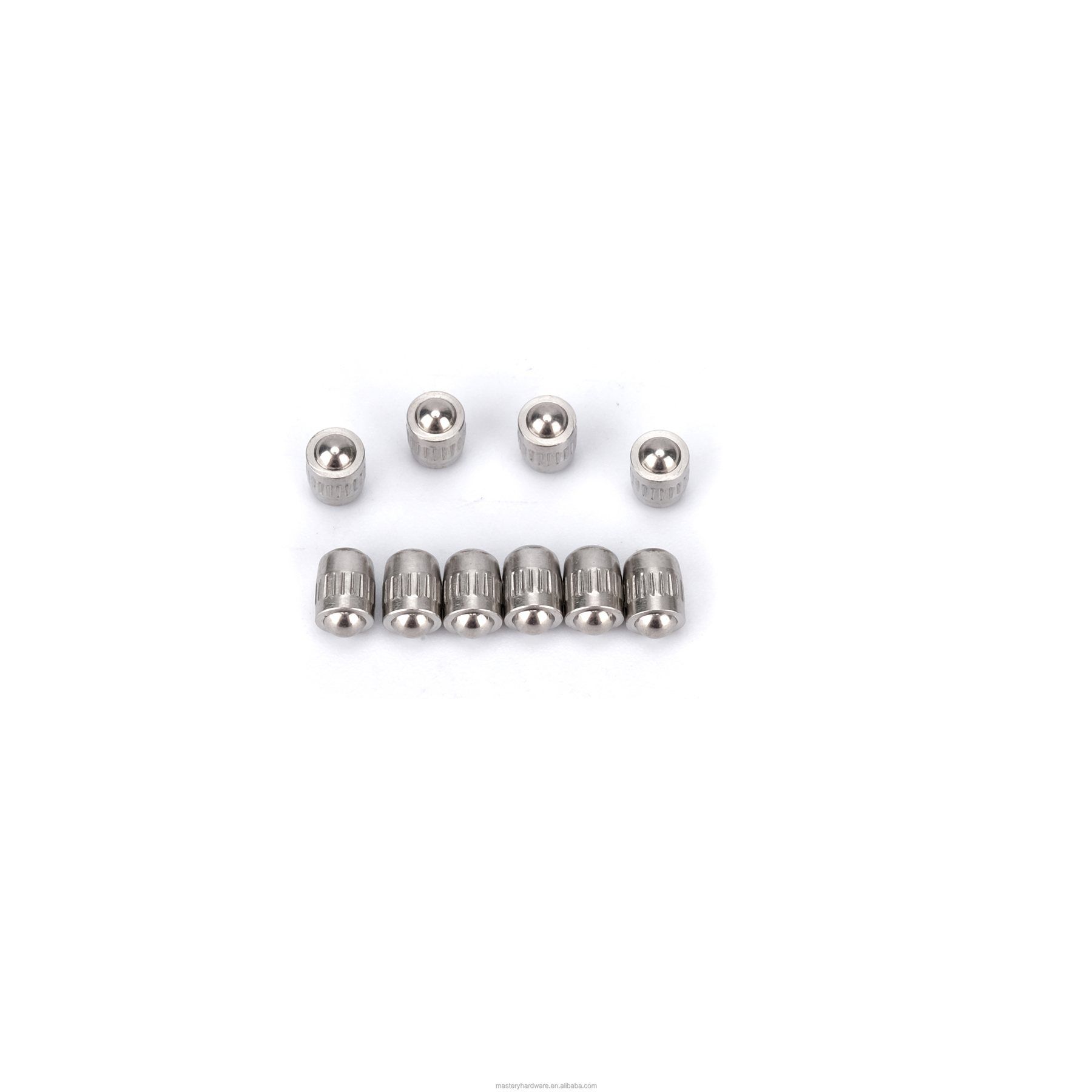 Ball Nose Spring Plunger for Machine Adjustment - ball nose contact point
