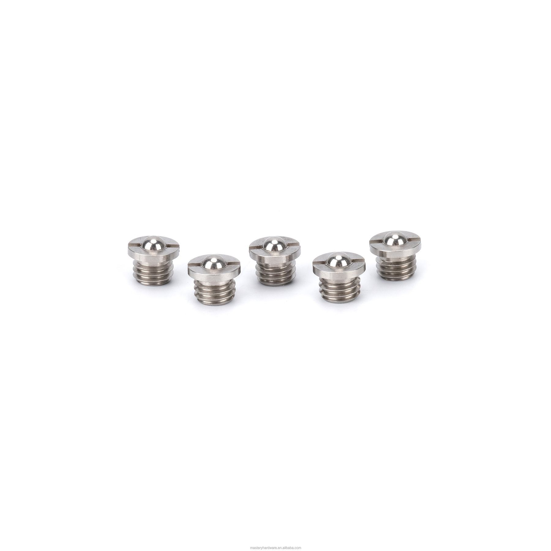 Threaded Spring Plunger for Compact Mechanisms - threaded body