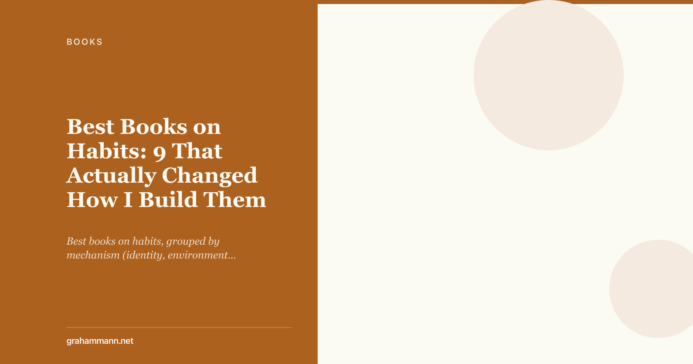 Best Books on Habits: 9 That Actually Changed How I Build Them