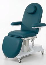 Sillón dermatológico eléctrico eDynamics Pro con motores de ajuste de altura y respaldo