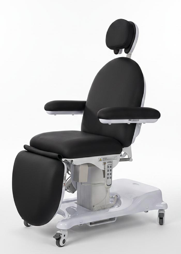 Sillón cirugía capilar eDynamics Pro con 4 motores y múltiples posiciones