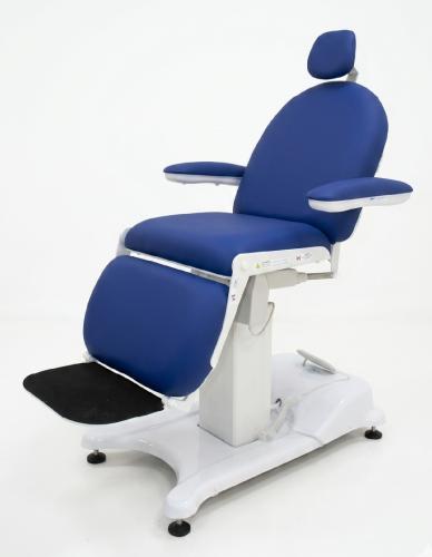 Sillón de otorrino eDynamics Pro con giro y ajuste eléctrico