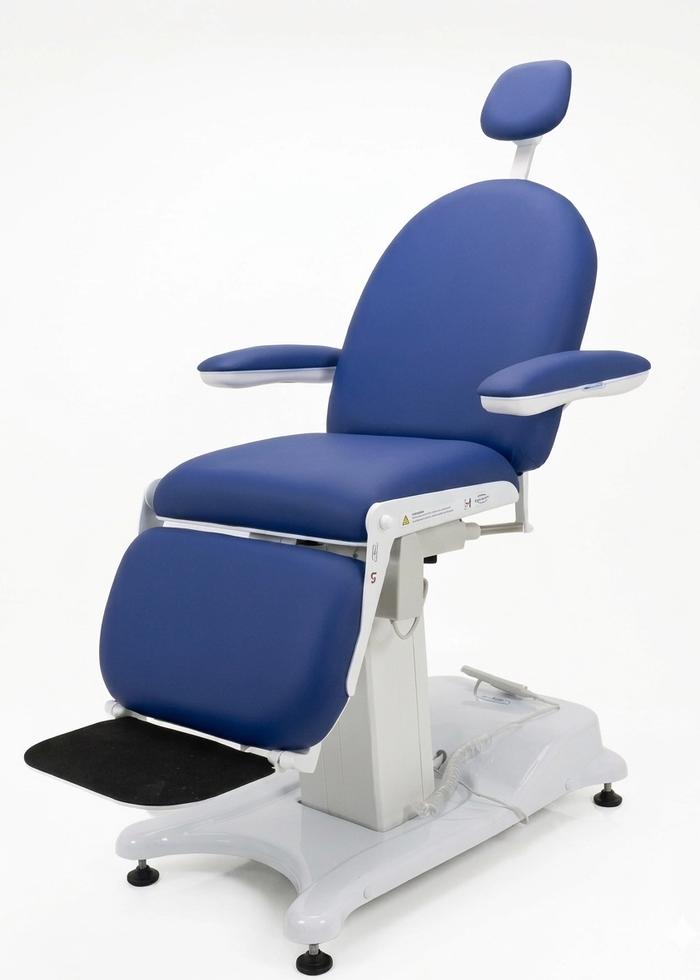 Sillón otorrino eDynamics Pro con giro y ajuste eléctrico