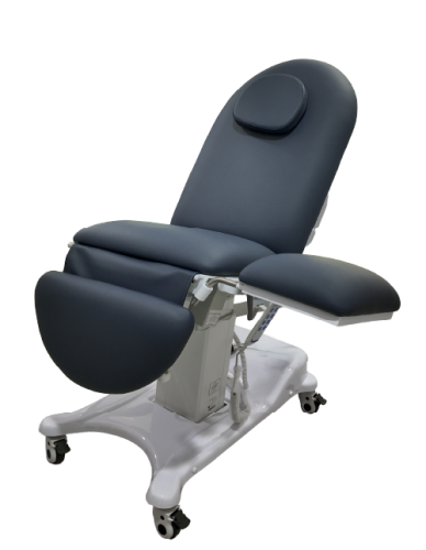 Sillón coloproctología eDynamics Pro con posiciones clínicas