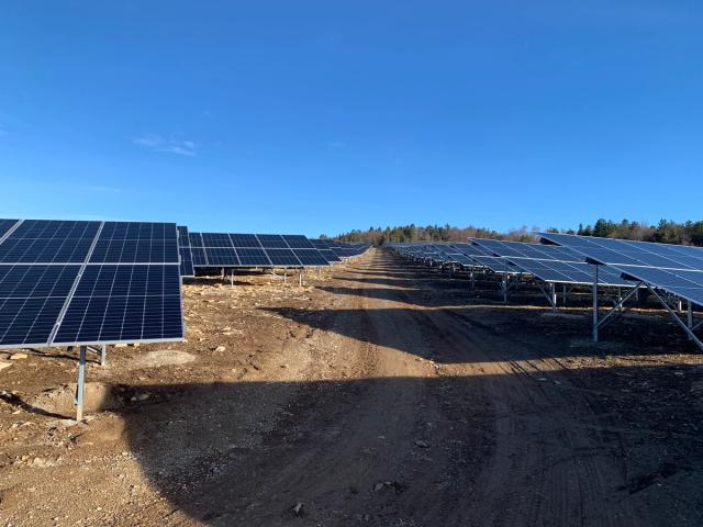 Solar-panel Ground Mounted Fixed tilt installation